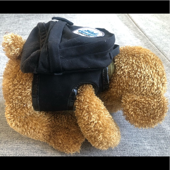 New Juicy Couture black dog cat pet backpack S M - Picture 1 of 5